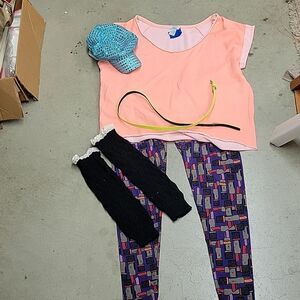 80's Halloween costume adult size 3x